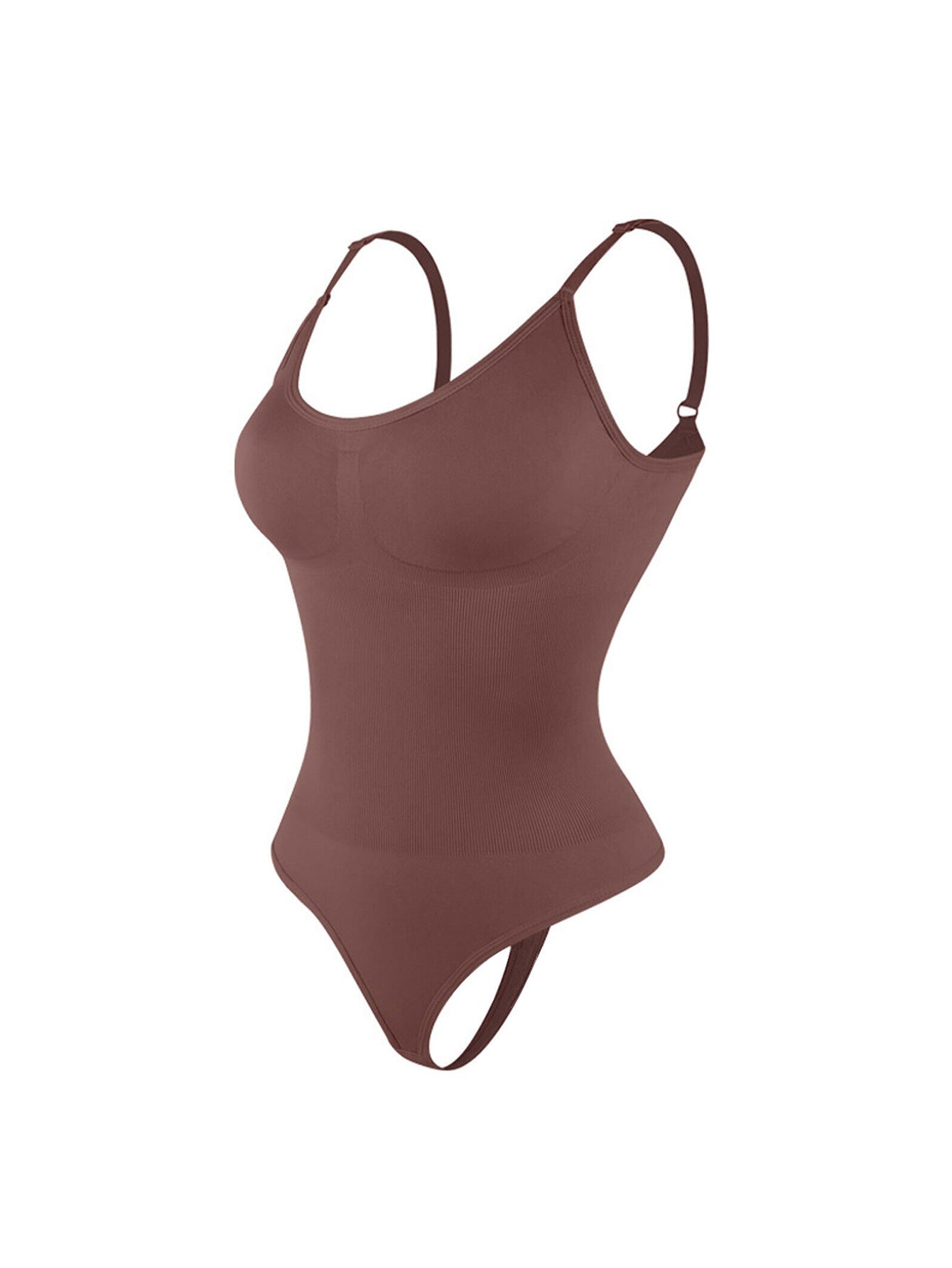 Plus Size Bodybuilding Belly Contraction Shapewear One-piece Seamless T-back